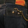 &SONS Leather Goods-Black Leather Wallet