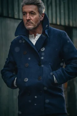 &SONS Jackets & Coats-Boardwalk Peacoat