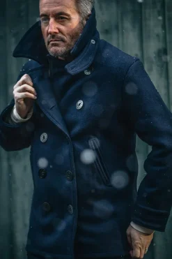 &SONS Jackets & Coats-Boardwalk Peacoat
