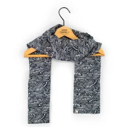 &SONS Scarves-Blue Waves Scarf