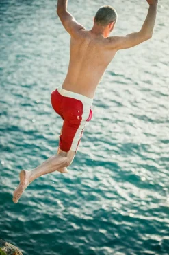 &SONS Bottoms & Shorts-Bodhi Boardshorts Red