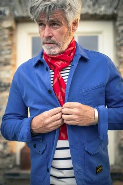 &SONS Jackets & Coats-Carver Jacket French Blue