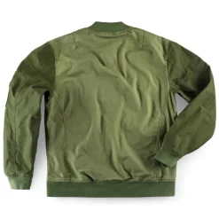 &SONS Jackets & Coats-Harris Bomber Jacket Army Green