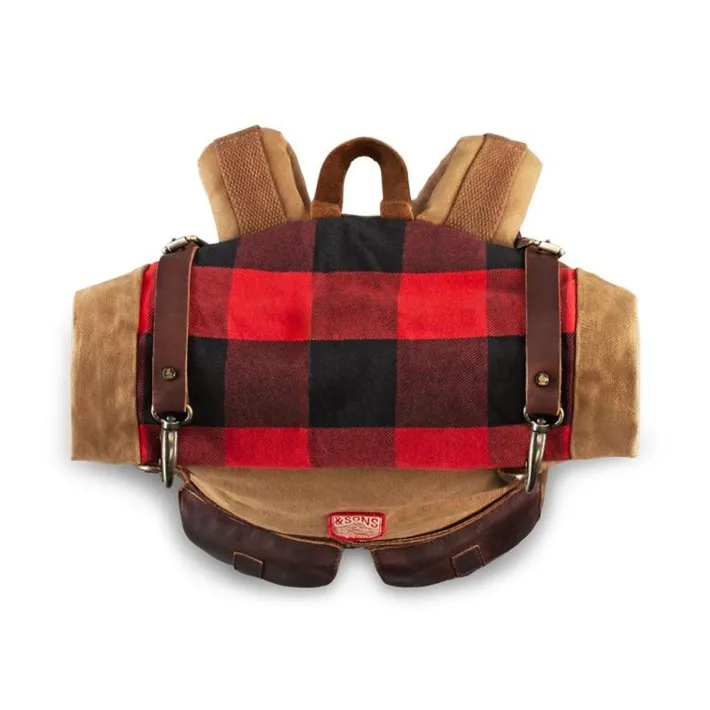 &SONS Leather Goods-Nordic Rucksack Tan