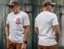 &SONS Tops-Sigma T-Shirt White