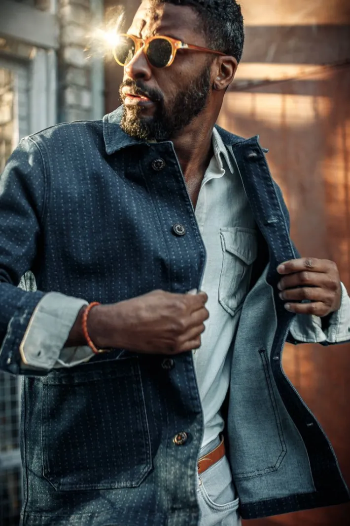 &SONS Jackets & Coats-Stockton Jacket Indigo