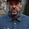 &SONS Headwear-Woollen Snap Cap Navy