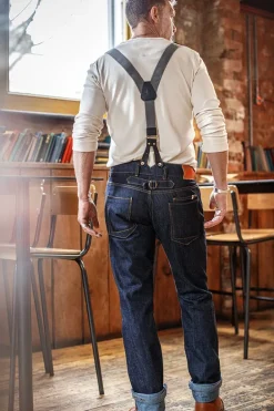&SONS Tops-The New Elder Henley Shirt Raw